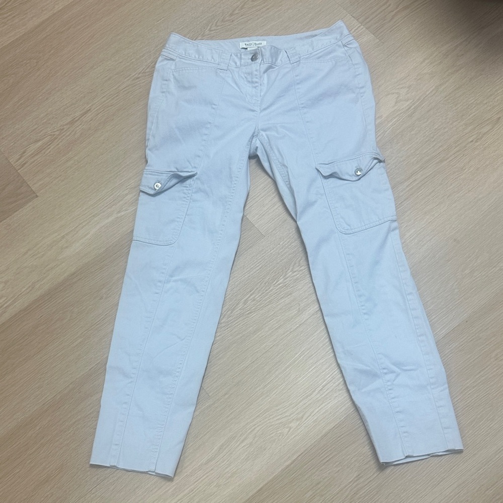White House Black Market Light Gray Pants